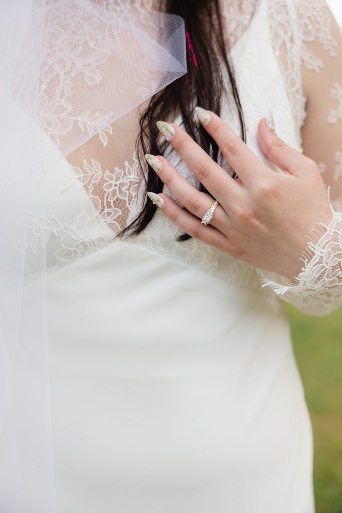 bridal detail portraits before Northern VA wedding